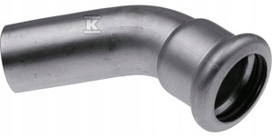 Koleno 54 MM NYP-45S Inox Press