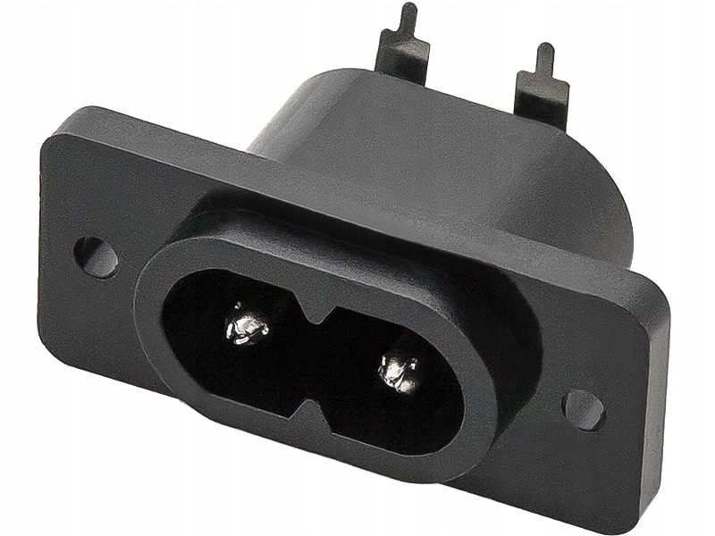 Gniazdo zasilające AC żeńskie Prolech Gniazdo zasilające 230V IEC C8 ósemka na panel