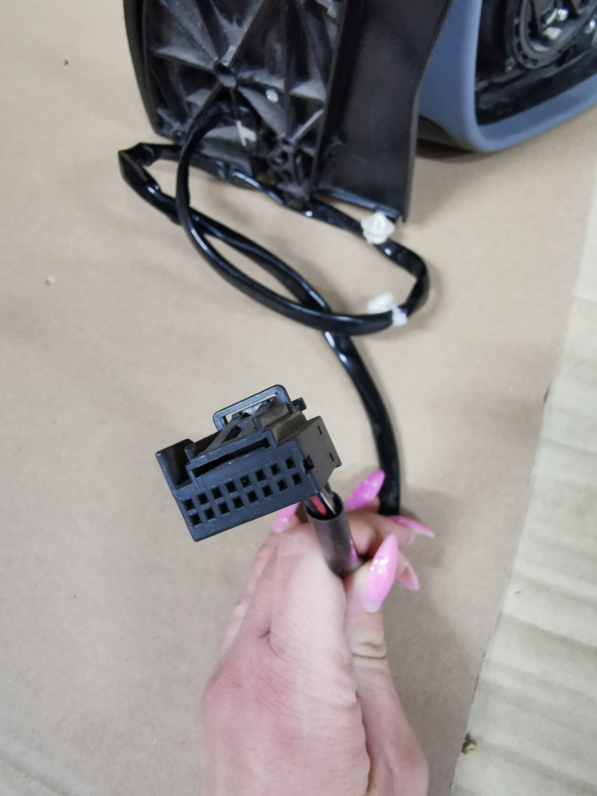 зеркало правое vw Golf 5 V 7pin
