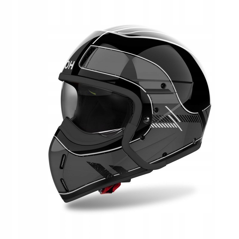 Motocyklová Prilba Airoh J110 Raster Dark Grey Gloss XL