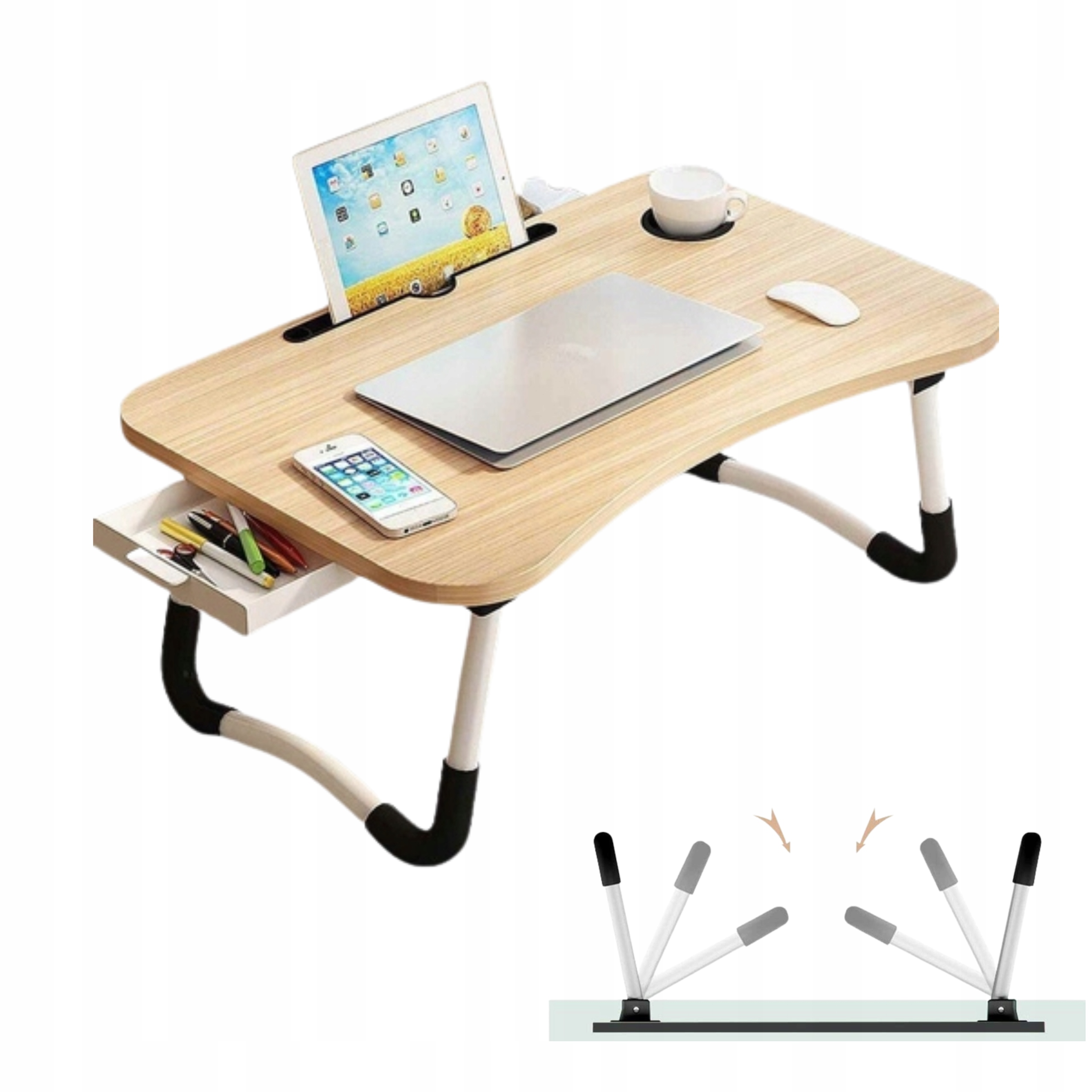 

Składany Stolik Pod Laptop Komputer Tablet