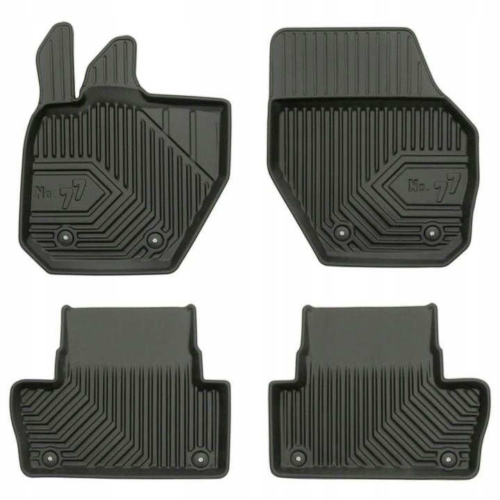 Gumové Koberce Volvo XC60 1 2008-2017 Korytka 77