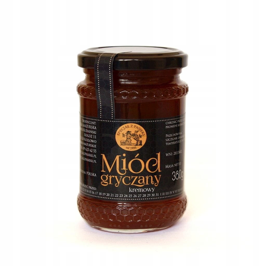 Levně Krémový pohankový med 380 g Specjał Z Pasieki