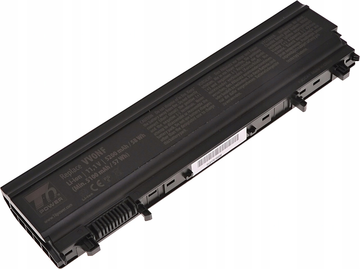 Baterie T6 Power pro notebook Dell 451-BBDW
