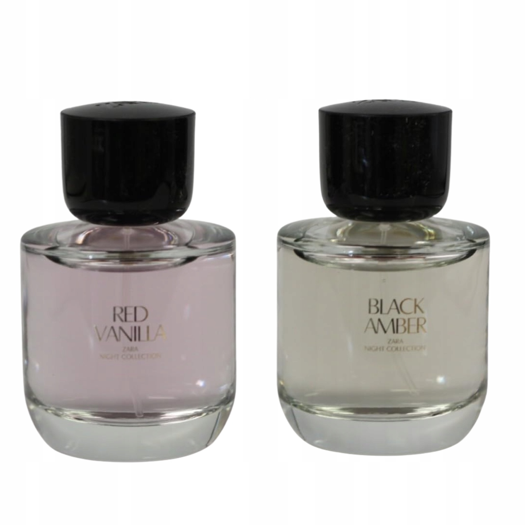 Zestaw Zara Red Vanilla Black Amber 2x90ml piękne perfumy damskie