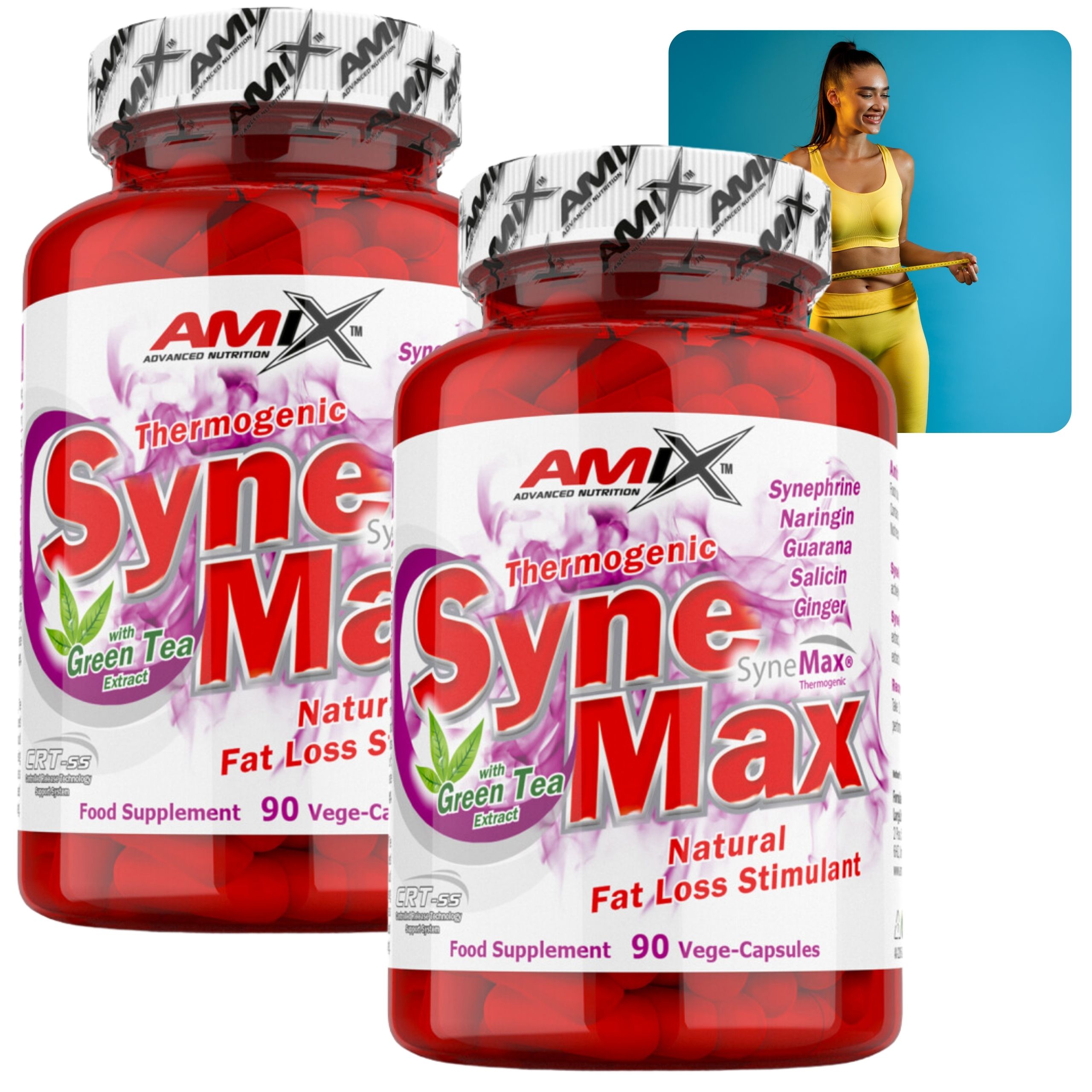 Spalovač tuků pro ženy z břicha Tablety na hubnutí Synefrin