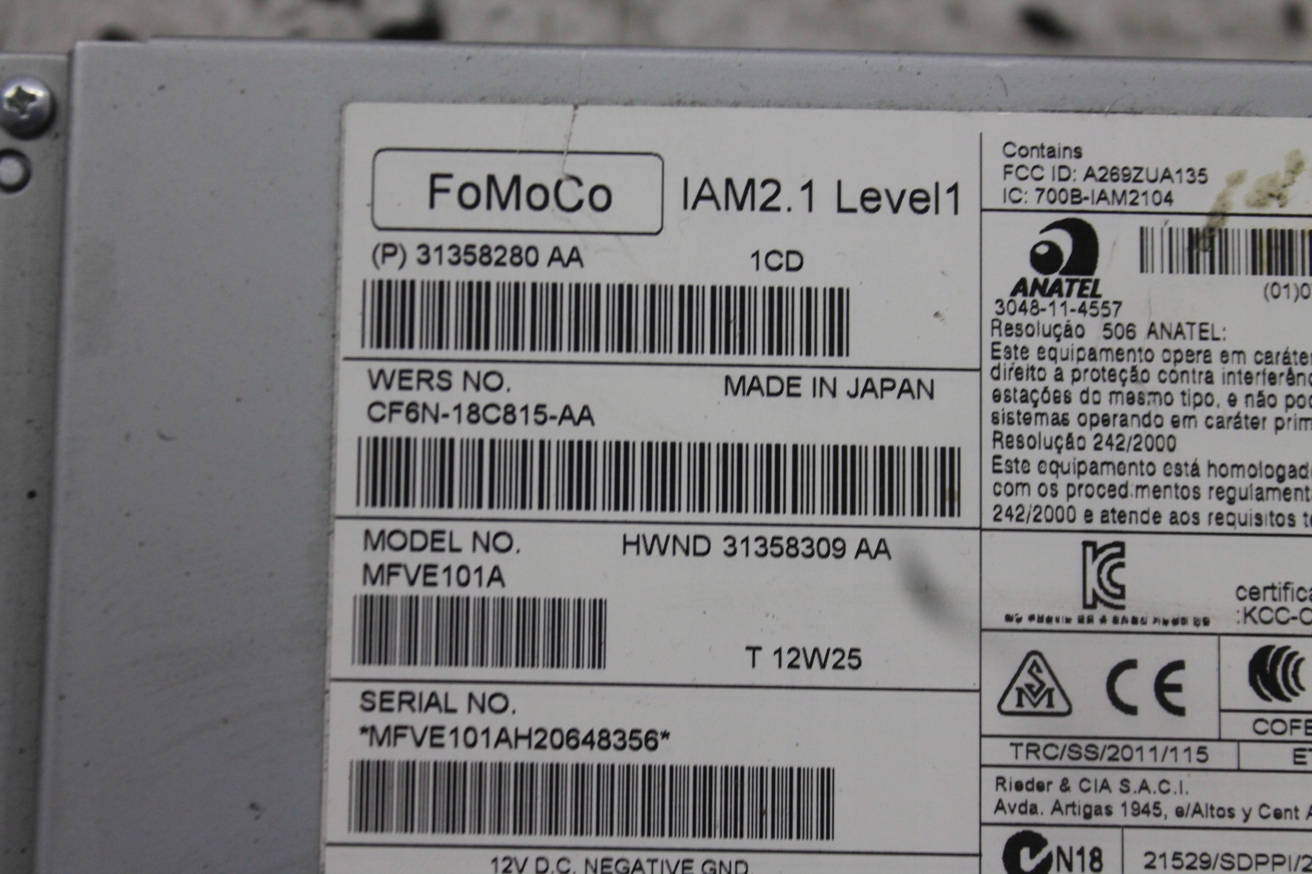 RADIO LETTORE ODTWARZACZ 31358280AA VOLVO XC60 E 08-17