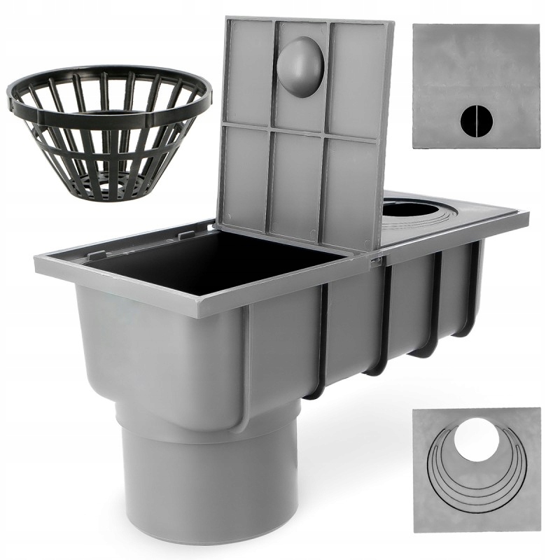 

Osadnik Rynnowy studzienka Czyszczak szary Rewizja