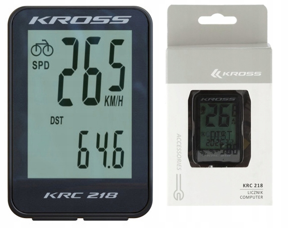 

Licznik Kross Krc 218 przewodowy 18 funkcji