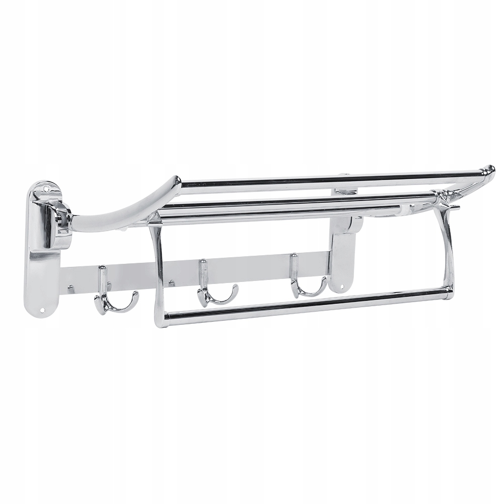 Nástěnný Věšák Na Ručníky Do Koupelny Loft 40 CM