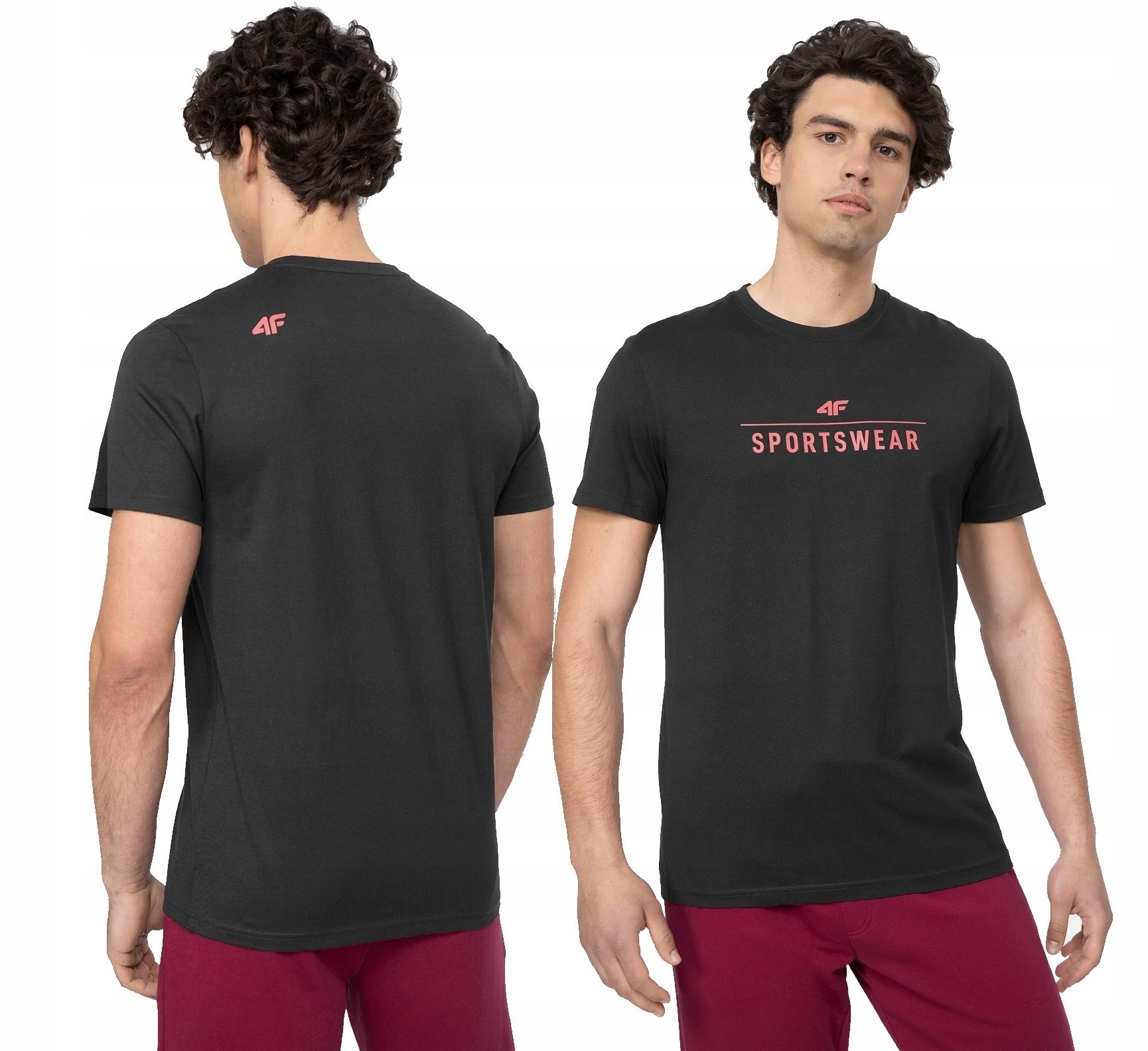 

4F Tshirt Męski Koszulka Regular L22 TSM354 3XL