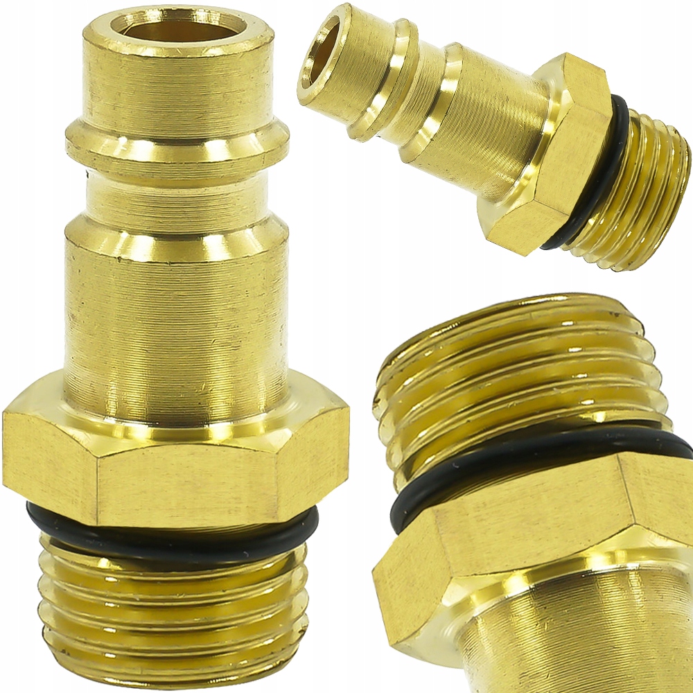 

Wtyczka Szybkozłącza 3/8'' Gwint Zewnętrzny Wtyk