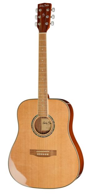D-120NT Gitara akustyczna Dreadnought Mahoń Kostki, Kurs Harley Benton