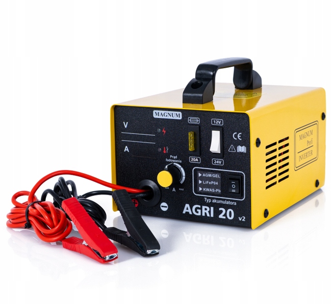 Inverterový Usmerňovač Magnum Agri 20 V2 12/24V PB/AGM-GEL/LiFePO4 20A 230V