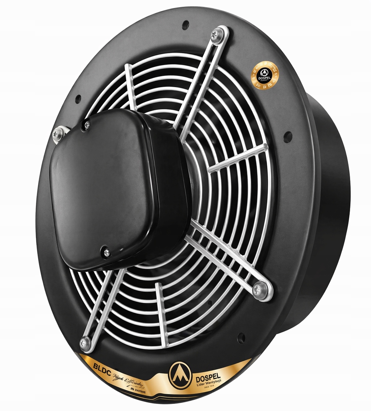 Odsávací ventilátor Wos 250 mm priemyselný, výkonný, 1700 m3/h regulátor