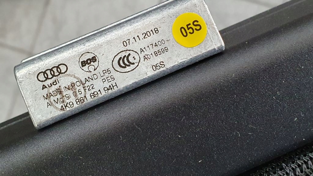 net boot AUDI A6 C8 KOMBI 4K9861691 IDEAL