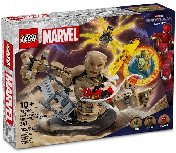 Lego 76280 Marvel Spider-Man Vs. Sandman: Závěrečná Bitva