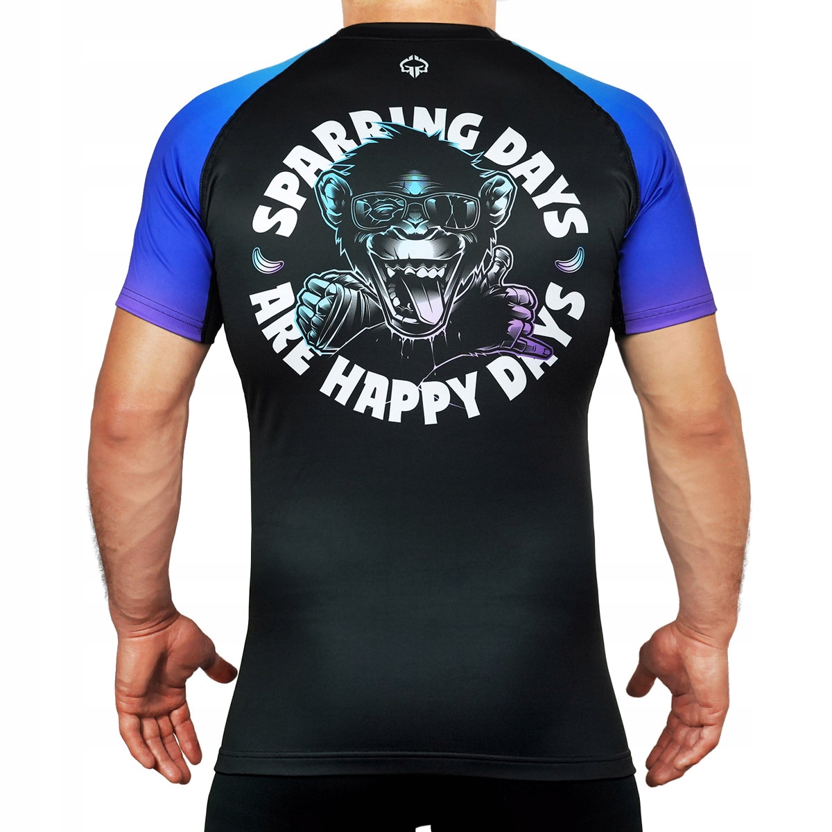 Rashguard Cheeky Monkey krótki rękaw M Ground Game