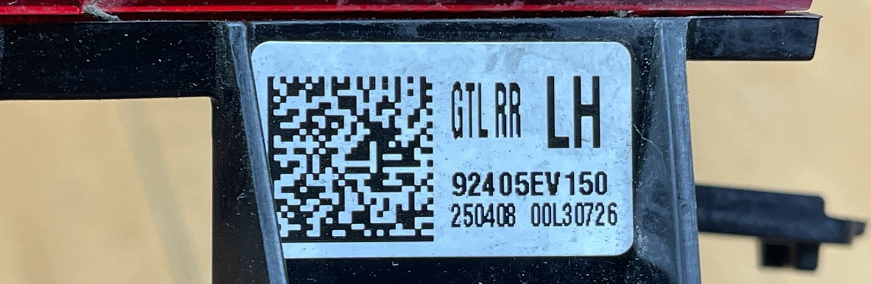 KIA EV9 e MV 2023- GT-LINE ODBLASK Paraurti posteriore sinistra 92405-EV150