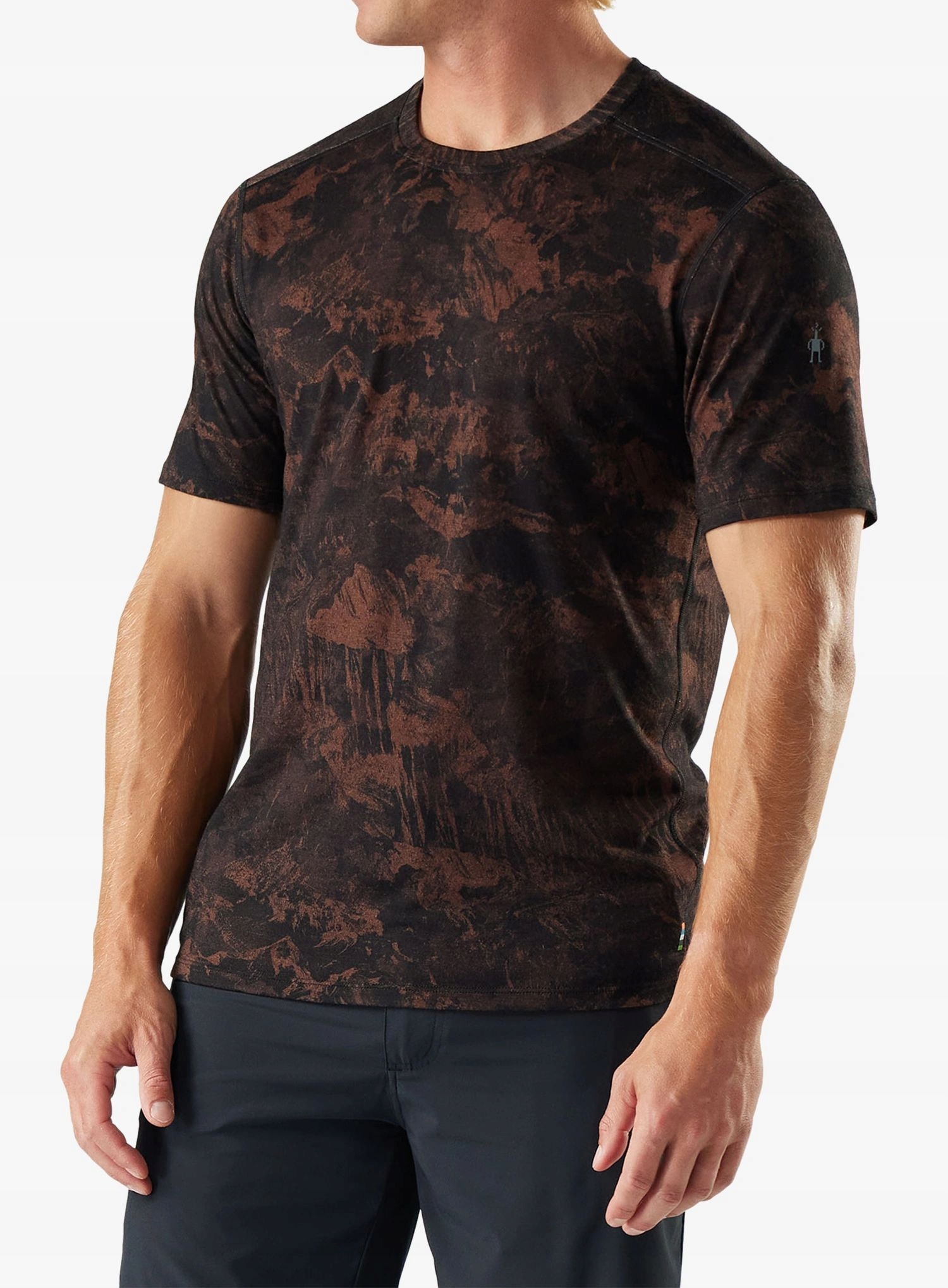 Koszulka merino Smartwool Merino Short Sleeve Tee Boxed sable brown M