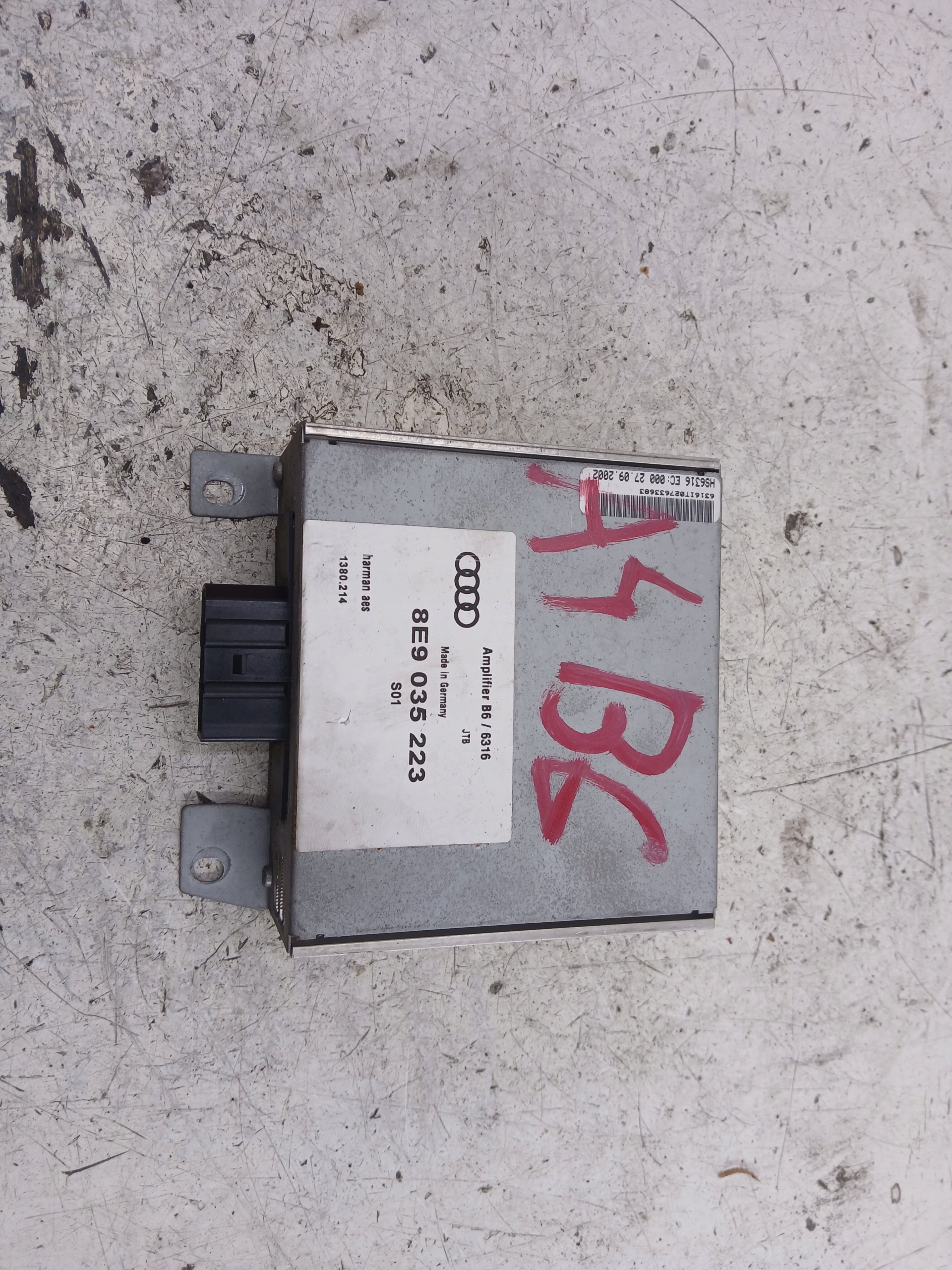 AUDI A4 B6 module control unit navigation devices NAVI 8E0919895B