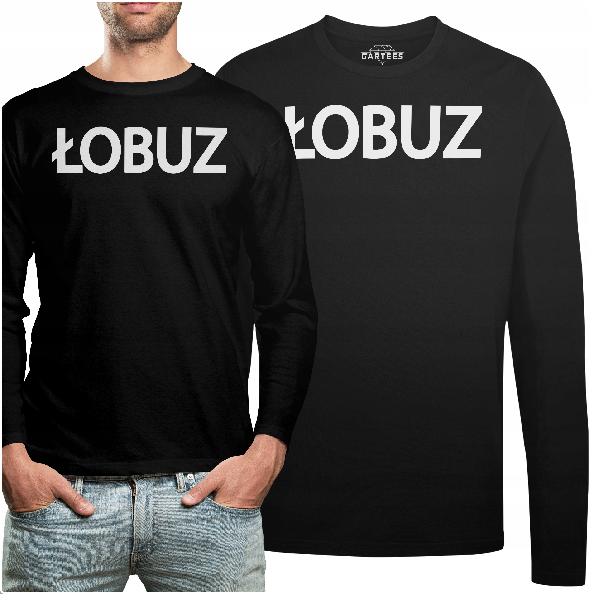 

Koszulka Long Prezent Dla Niego Napis Łobuz