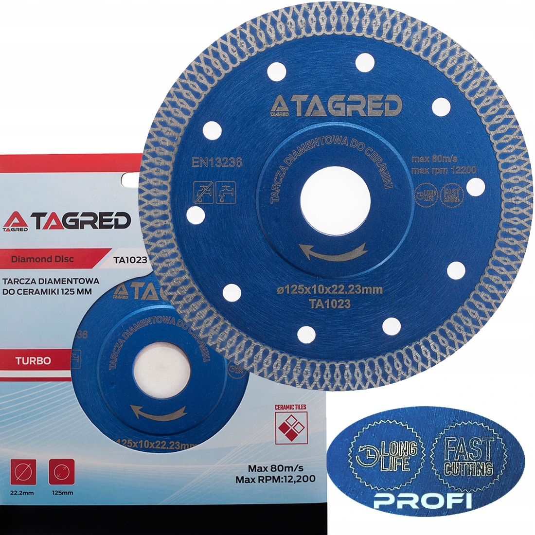 

Tarcza Diamentowa Do Cięcia Gresu Płytek 125MM Pro