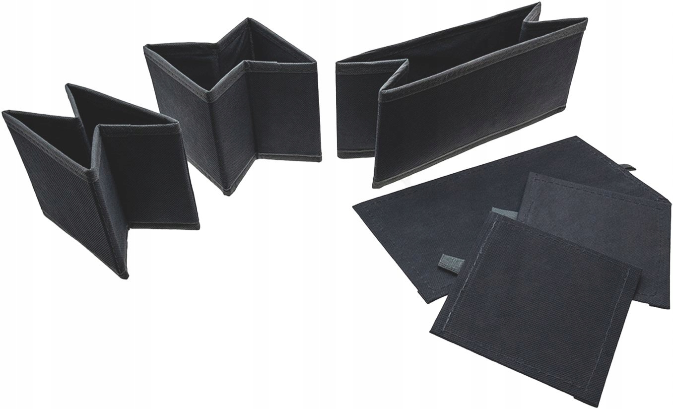ORGANIZER DO SZUFLADY NA BIELIZNĘ SKARPETKI ZESTAW 3 WKŁADÓW TEKSTYLNE Marka Storage Solutions