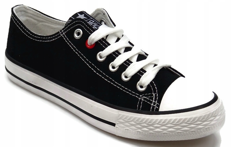 

Trampki tenisówki damskie News 4723 czarne 40
