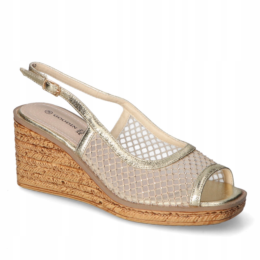 Sandály Goodin GD-FL1723 Zlaté 37