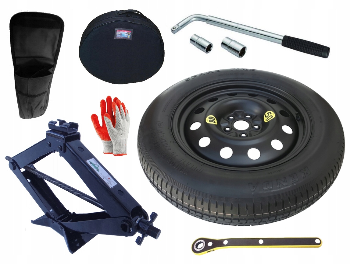 nové Dojezdové Kolo R19 Skoda Elroq (2024-současnost) Sada (pouzdro)