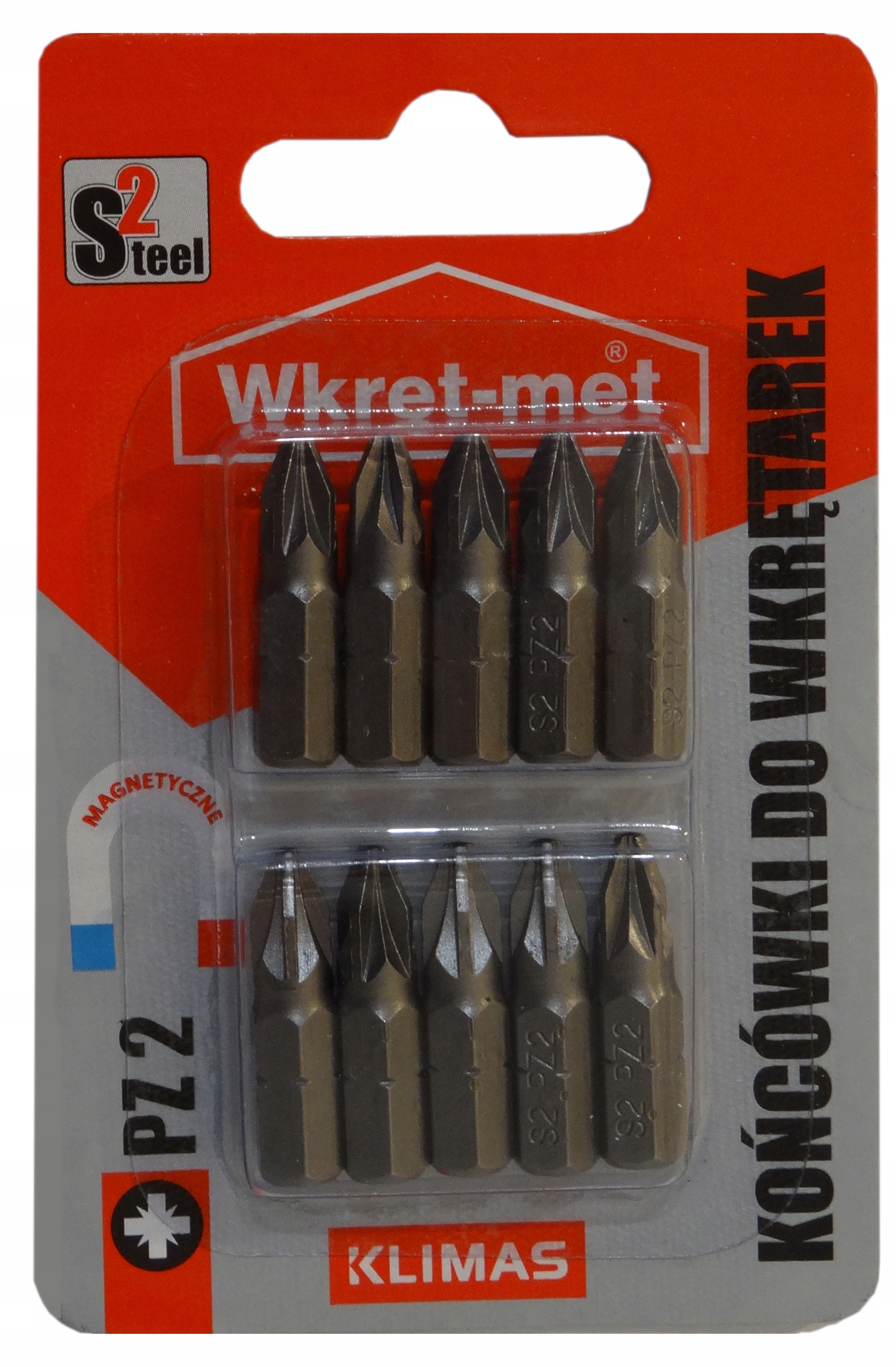 

Końcówki do wkrętarek bity bit PZ2 25mm 10 szt.