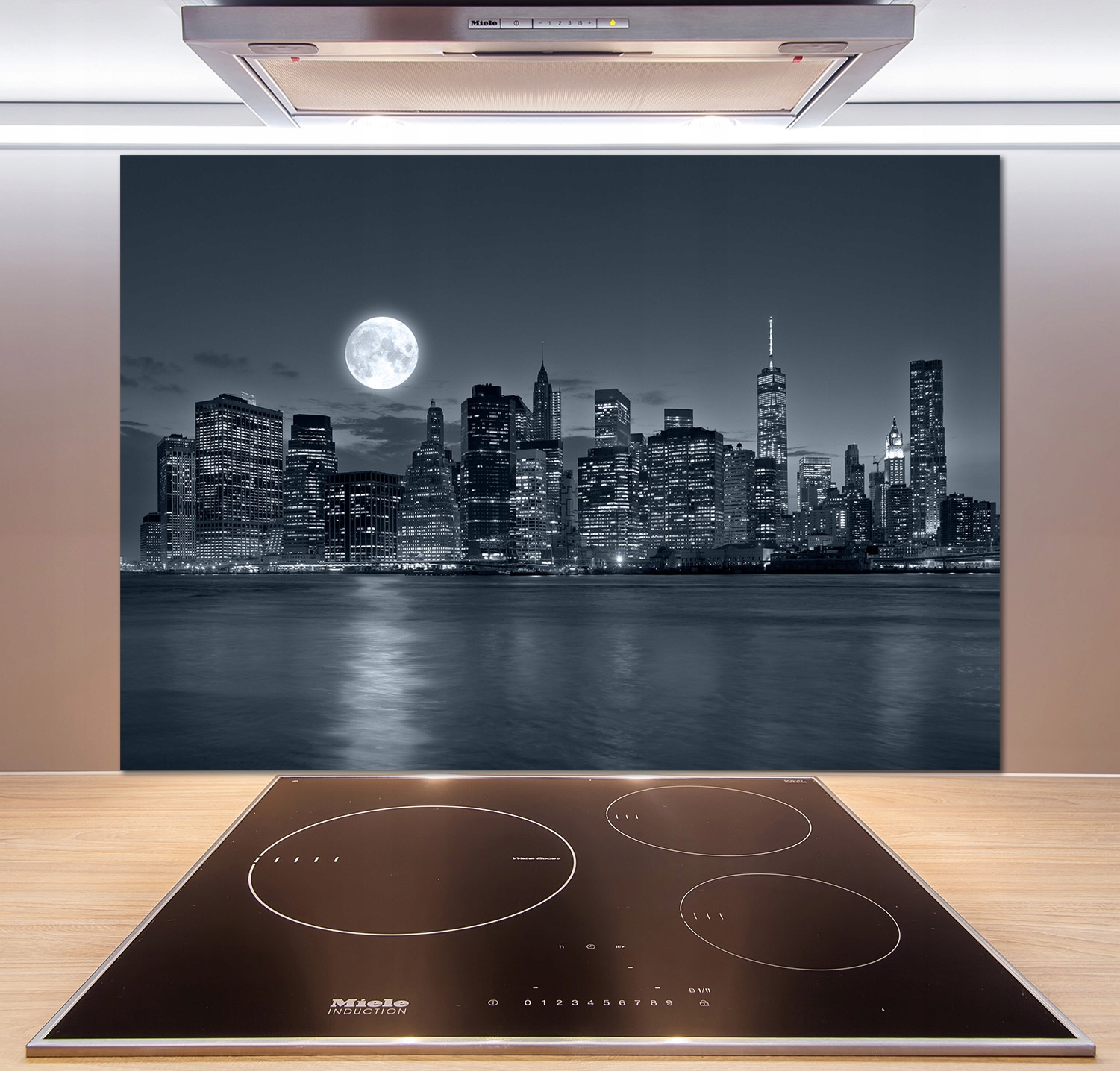 

Panel do kuchni Nowy Jork nocą 100x70 cm + Klej