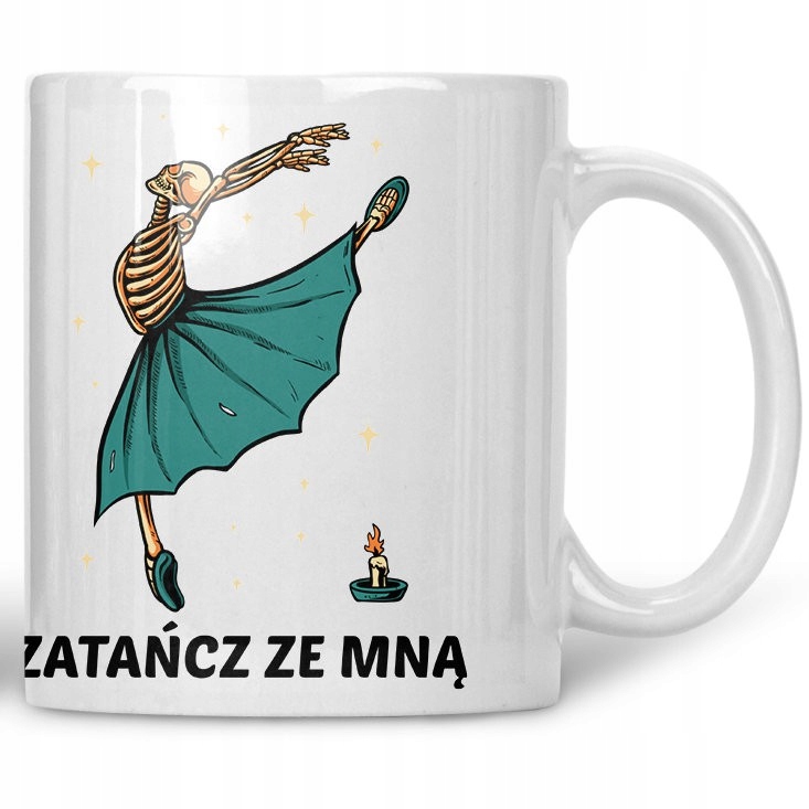 

Kubek Szkielet taniec śmierci