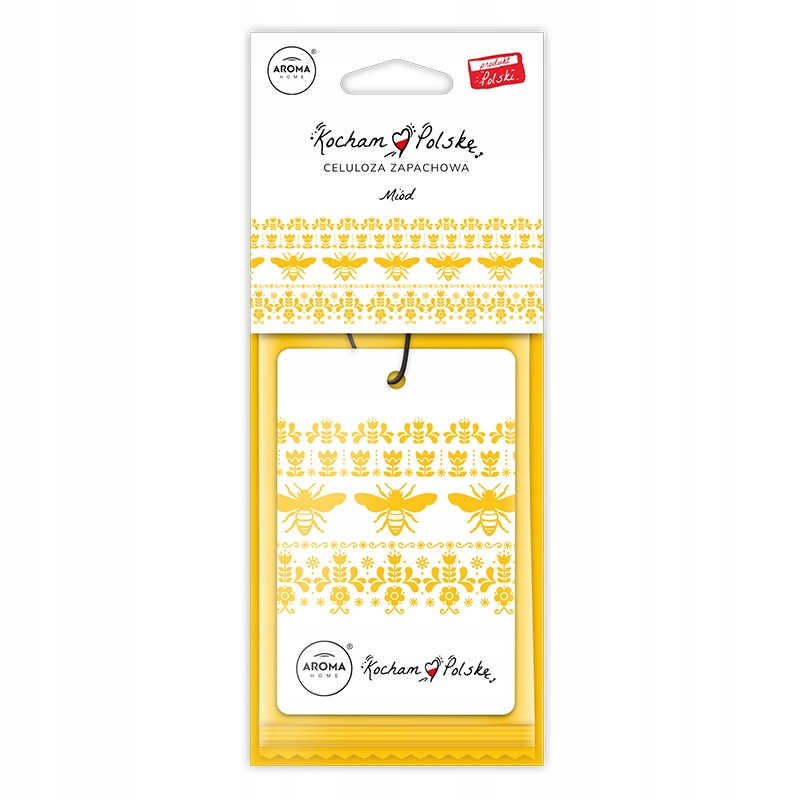 Kocham Polskę Zawieszka Zapachowa Cellulose Zapach Miód Do Domu Auta