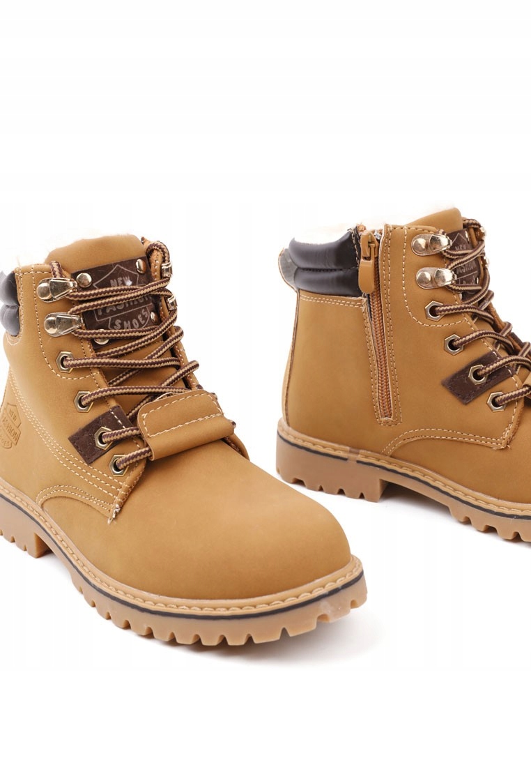 Traperki dziecięce ocieplane camel botki śniegowce Marka Inna marka