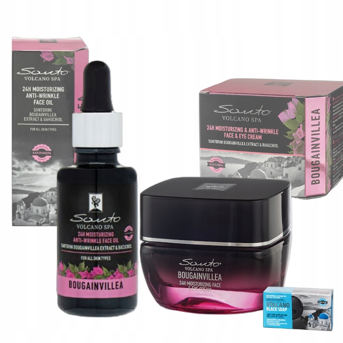 Ideální jako Dárek Hydratační sada pro péči o obličej Santo Volcano