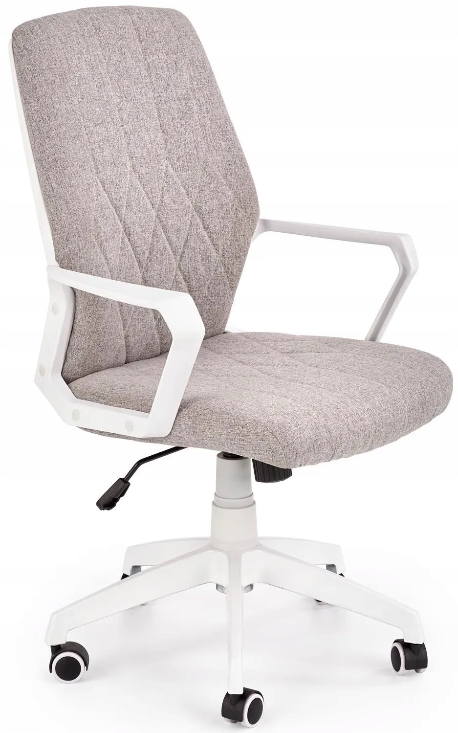 Fotel Obrotowy Spin 2 Beżowo Biały Halmar Fotel Pracowniczy Komfort