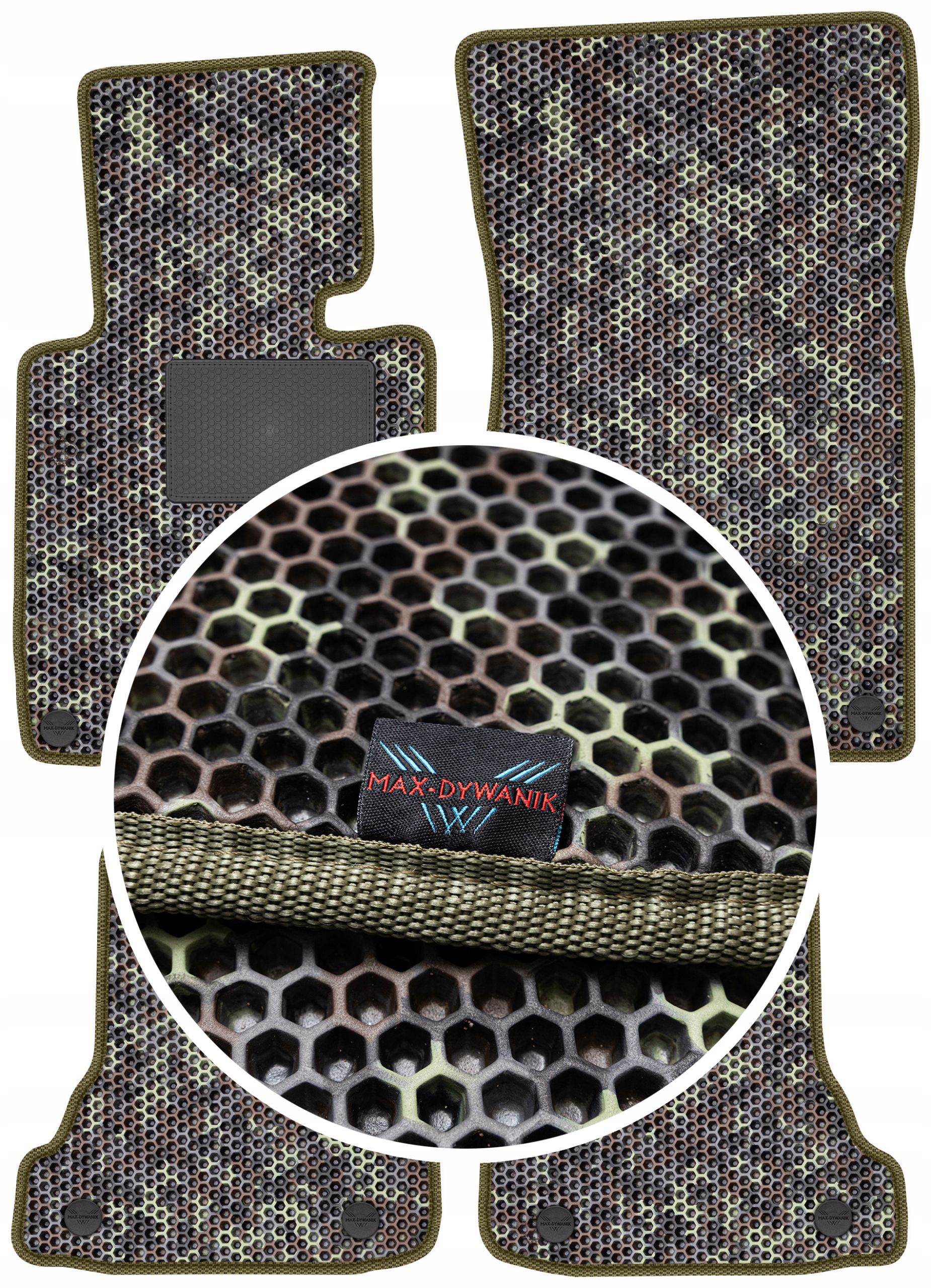 Bmw 3 E46 Cabrio 1998-2006 Gumové rohože Eva Moro