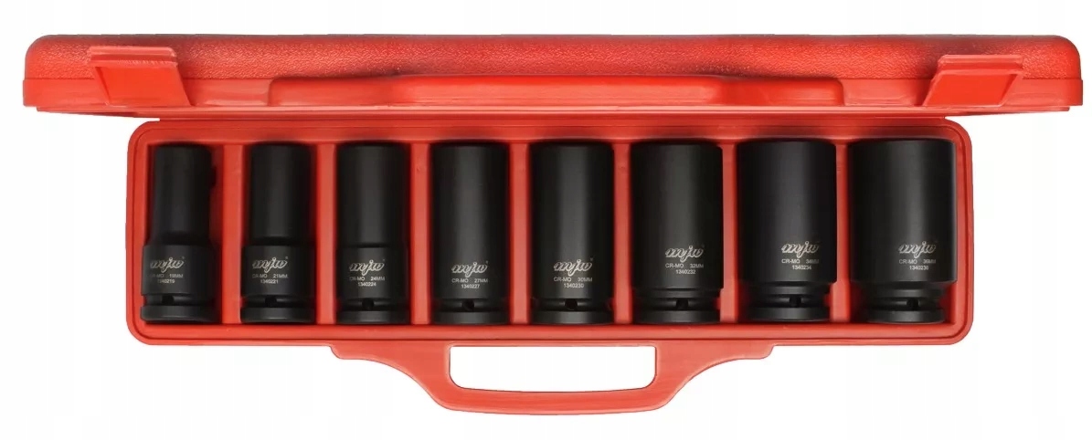 Sada nástrčných klíčů na dlouhé rázové nástavce 3/4 Mjw