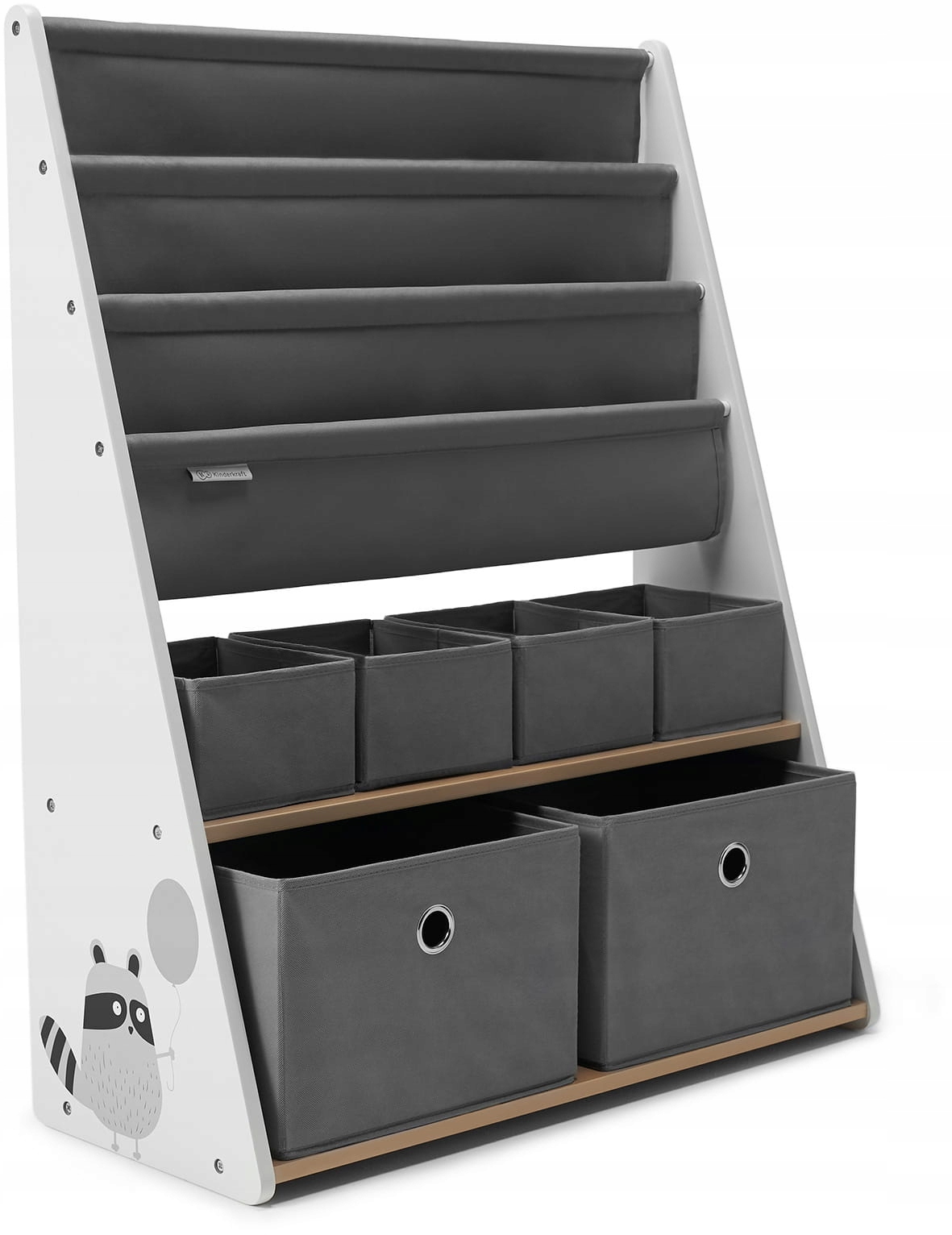 

Kinderkraft Racoon regał dziecięcy na zabawki