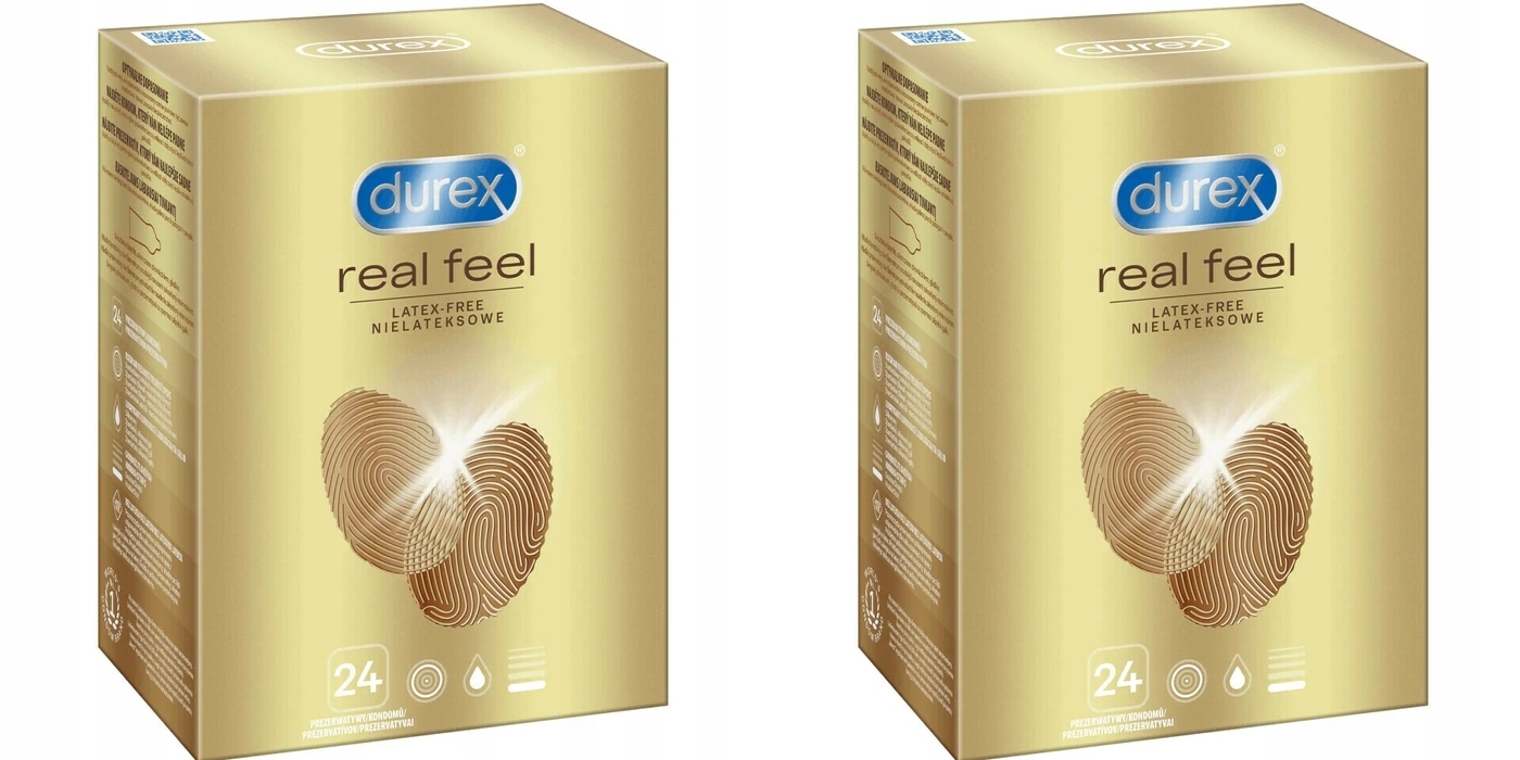 

Prezerwatywy Durex Real Feel 48 Sztuk Nielateksowe