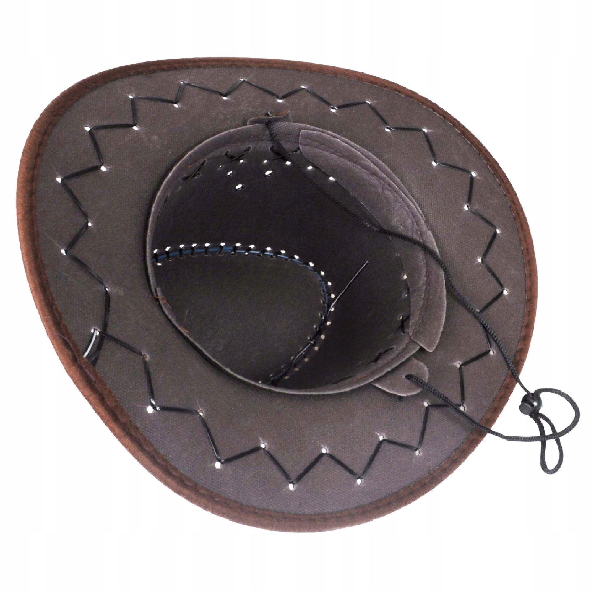 KAPELUSZ KOWBOJSKI WELUR WESTERN MĘSKI DAMSKI UNISEX LATO Płeć uniseks