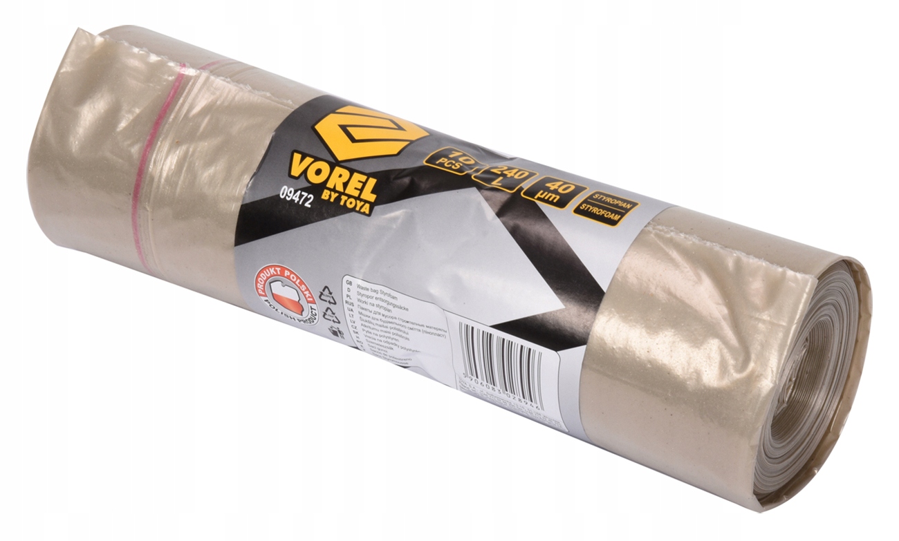 WORKI BUDOWLANE NA STYROPIAN WEŁNĘ 240L 10 SZTUK