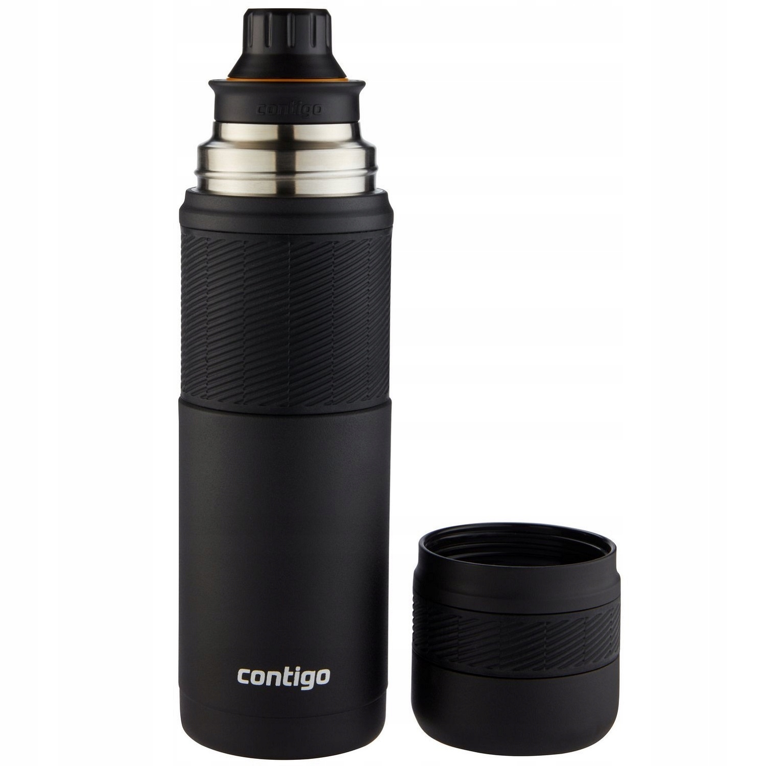 Termos Turystyczny Contigo 740ml 0,74l Czarny na Napoje Kawę Herbatę