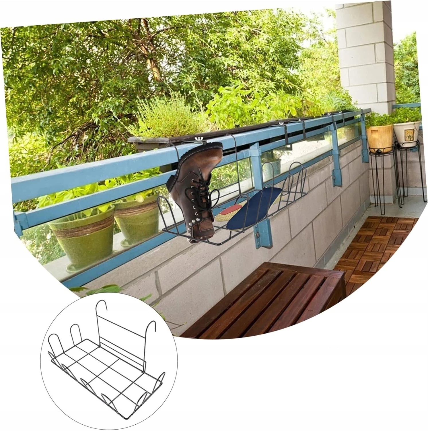 Levně Sušák Se Stabilní Poličkou A Všestranným Využitím, Černá