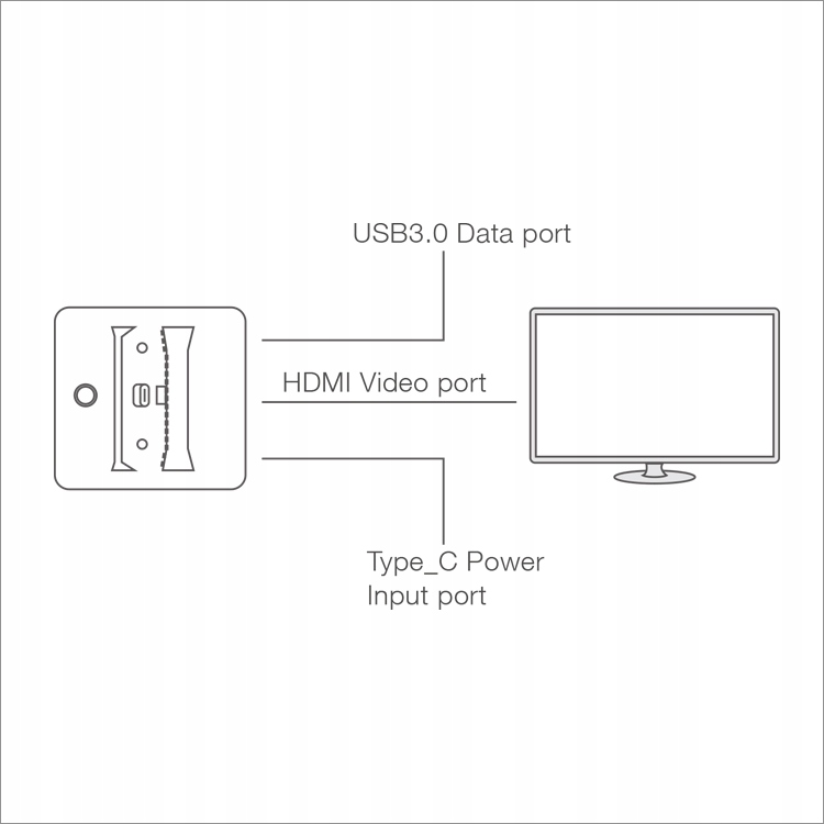 Stacja dokująca Dock HDMI USB do Nintendo Switch Producent Dobe