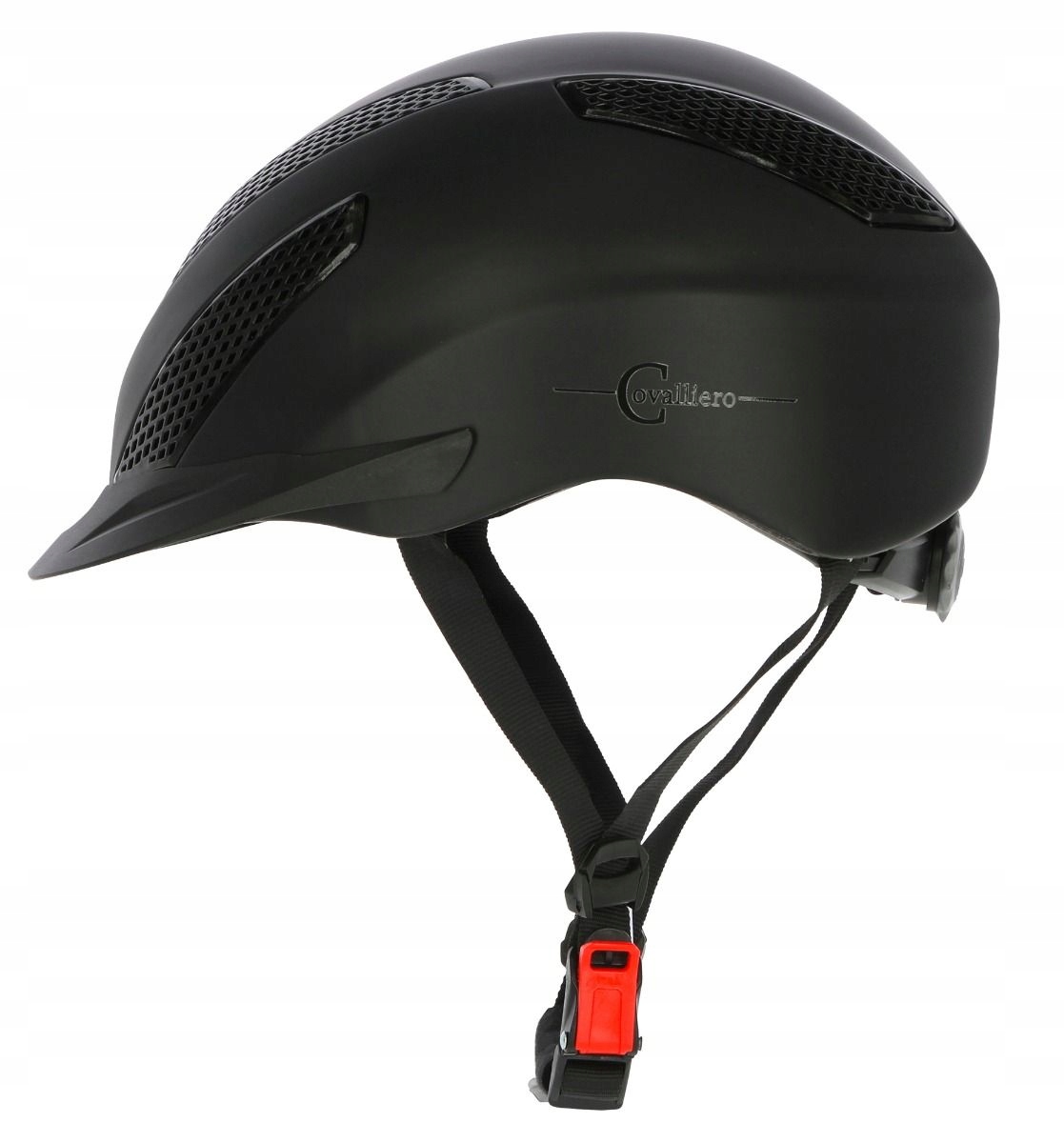 Kask jeździecki eXite, czarny, Covalliero 52-56 cm Kod producenta 32726