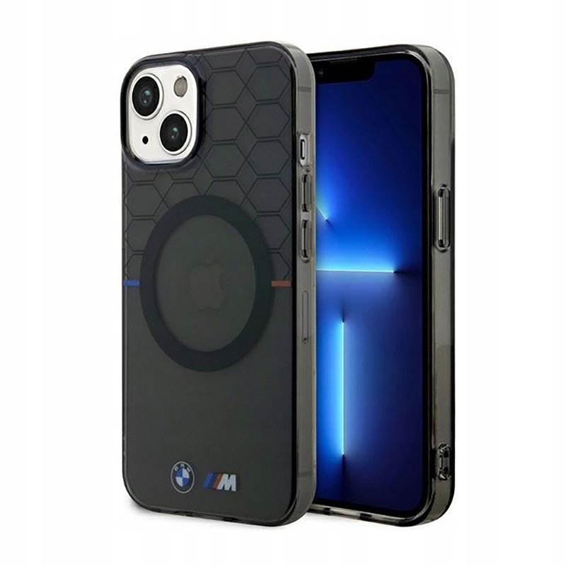 Bmw MagSafe Etui iPhone 14 Plus (Szary)