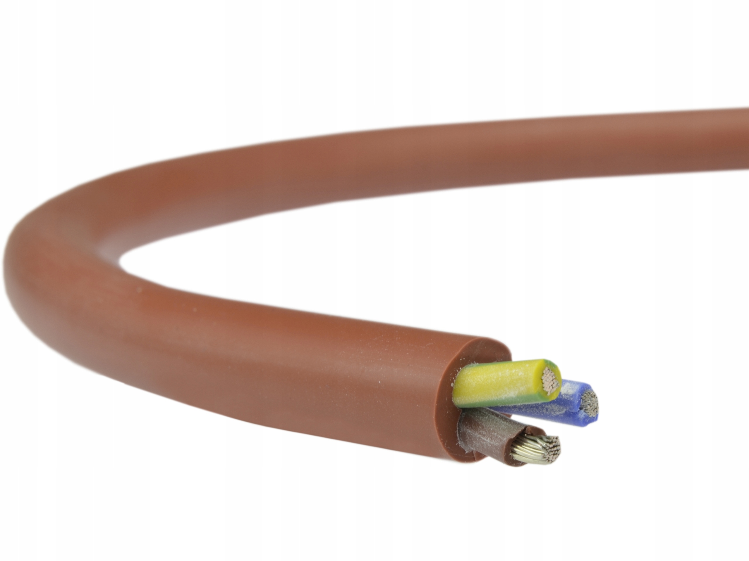 

Kabel Przewód Silikonowy Do Sauny Sihf 3x2,5mm2